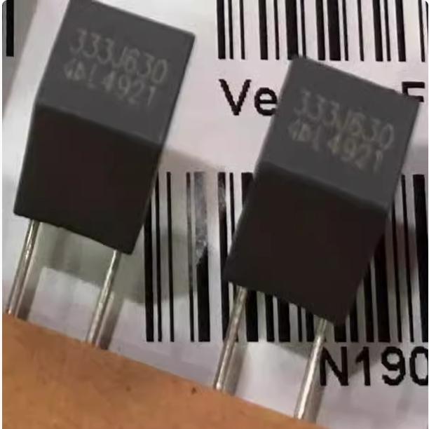 333J630 33NF 630V 信能源充电机电容 全新 7.5x12.8x7.5 2脚