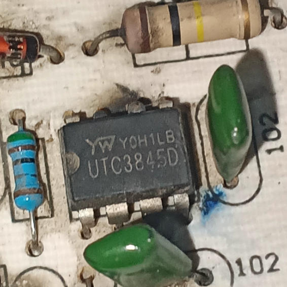 UTC3845D 新能源汽车充电机电源芯片直插式8脚