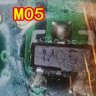 M05 3脚全新进口 汽车电脑板P沟道MOS场效应三极管SOT23