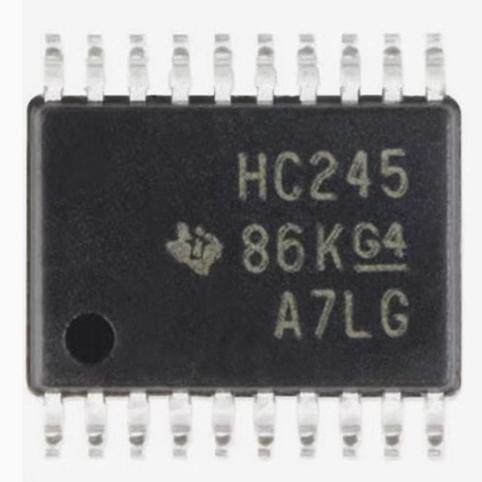 HC245 SN74HC245PWR TSSOP-20脚 三态输出八路总线收发器芯片