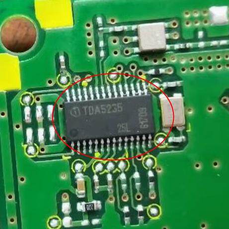 TDA5235 日系奇骏车身电脑防盗故障芯片 接收IC芯片模块