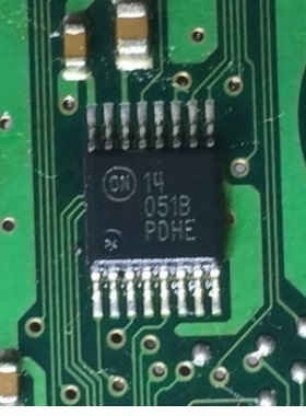 14051B 密脚16脚位 尼桑氧传感器驱动芯片通病