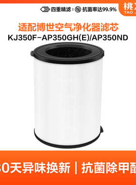 适配BOSCH博世空气净化器滤芯KJ350F-AP350GH(E)过滤网AP350ND