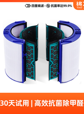 适用Dyson戴森空气净化器滤芯TP/HP/DP04/05/06/09风扇PH02滤网07