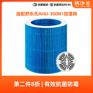 适配舒乐氏无雾加湿器AHU 滤芯 300N1专用净化过滤网套装