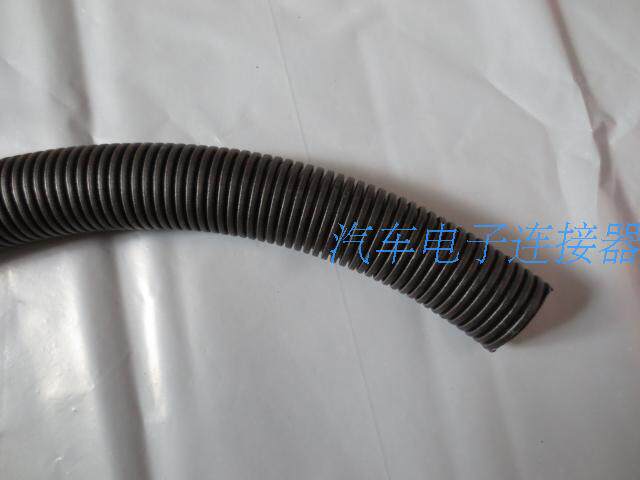 直径28MM 车用阻燃波纹管 汽车线管 阻燃管电线管 耐高温波纹管