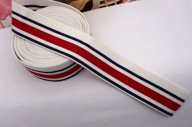 条纹弹力松紧带运动休闲裤头内裤腰带3.5cm柔软尼龙弹性辅料3米