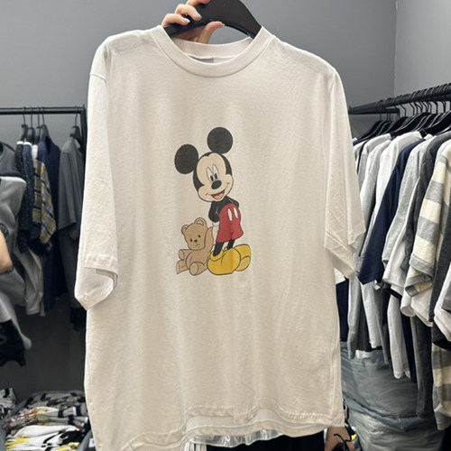 韩国代购百搭卡通纯棉短袖T恤女