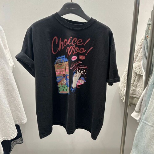 短袖休闲韩国代购字母印花T恤女