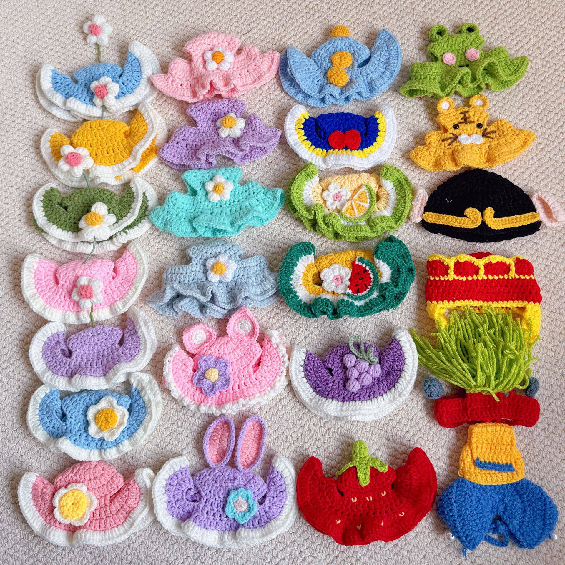 亚马逊宠物头套猫咪狗狗编织帽子cospaly道具头饰搞笑变身服