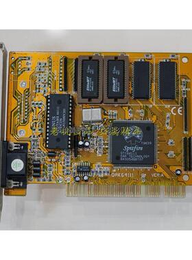 询价OAK Spitfire OTI64111 2M PCI 稀有 显卡