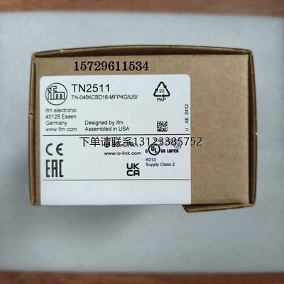 询价温度感测器TN2511ifm