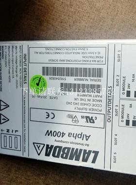{银河工控}询价开关模块电源Alpha400W  二手 H47071  CA400 24G
