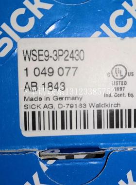 {银河工控}询价原装正品1049077 WSE9-3P2430现货WSE9-3P3430 德