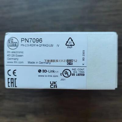 询价全新原装正品 IFM易福门 PN7096 压力传感器 现货销售
