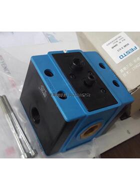 询价实拍现货FESTO电磁阀VLHE-3-1/2 10420  MUHX2-ZP-D-1-24G 34