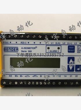 询价正品BENDER本德尔绝缘监视仪IRDH275-427 B91065104  现货