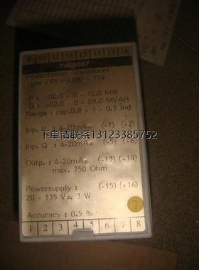 询价供应原装TILLQUIST 功率因数变送器 型号:PFPQ200-154