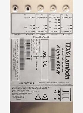 询价H67012 Alpha 600W TDK Lambda开关电源CA600测试OK包好用