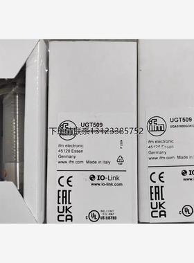 询价易福门UGT509超声波UGT501传感器UGT502 UGT506 UGT507 UGT50