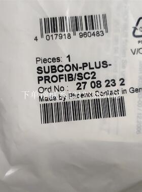 {银河工控}询价2708232公母SUBCON 西门子SUBCON-PLUS-PR