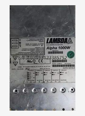 询价J10008 Alpha1000W NS-FUJI-0005/CA100TDK-Lambda电源测试好