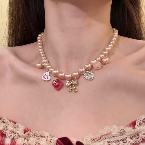 HEYTAO法式复古巴洛克珍珠项链