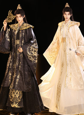 三星堆汉服祭司大帝演出服