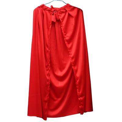 盔甲舞台演出服超人红色披风斗篷