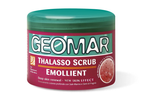 意大利Geomar吉尔玛身体磨砂膏吉儿玛去鸡皮角质璀璨草莓味道