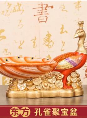 摇钱水摆件七星阵水晶粒