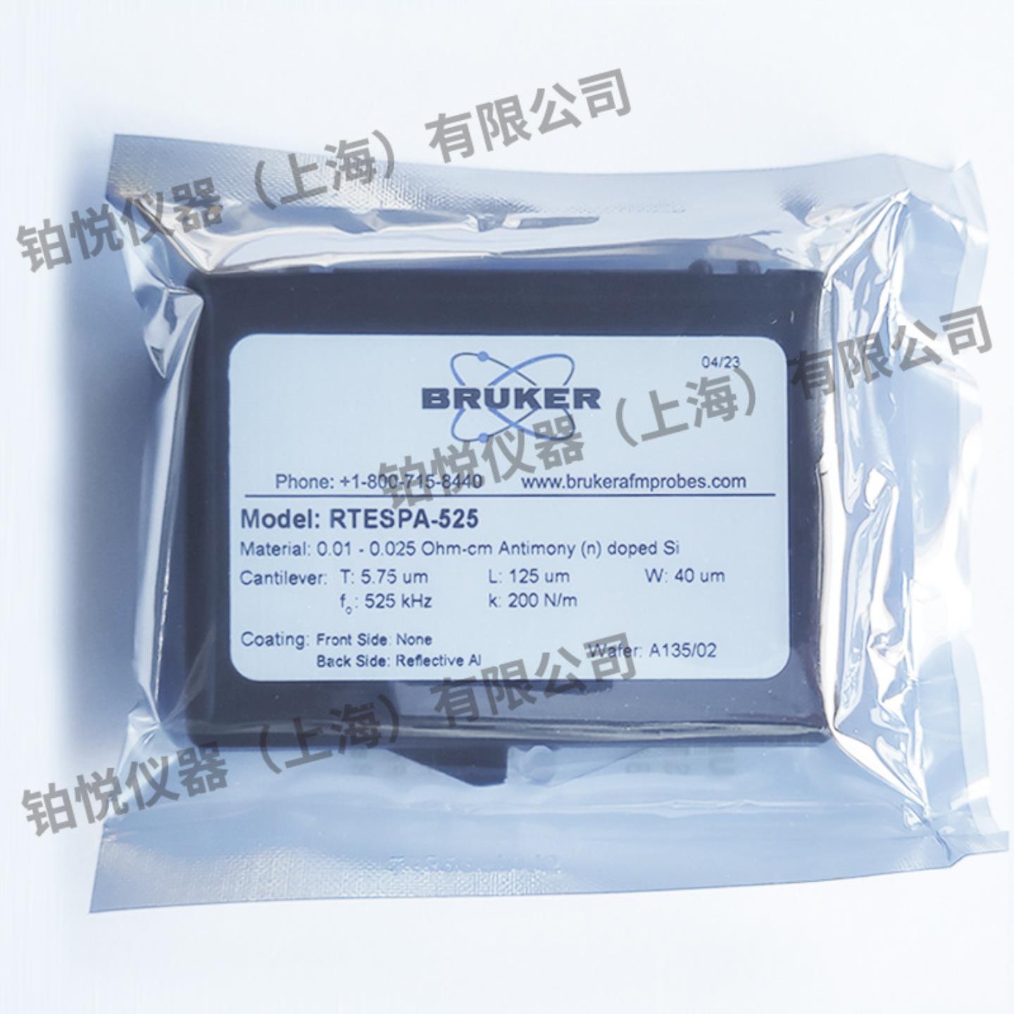 布鲁克Bruker 原子力显微镜探针力学测量杨氏模量RTESPA-525