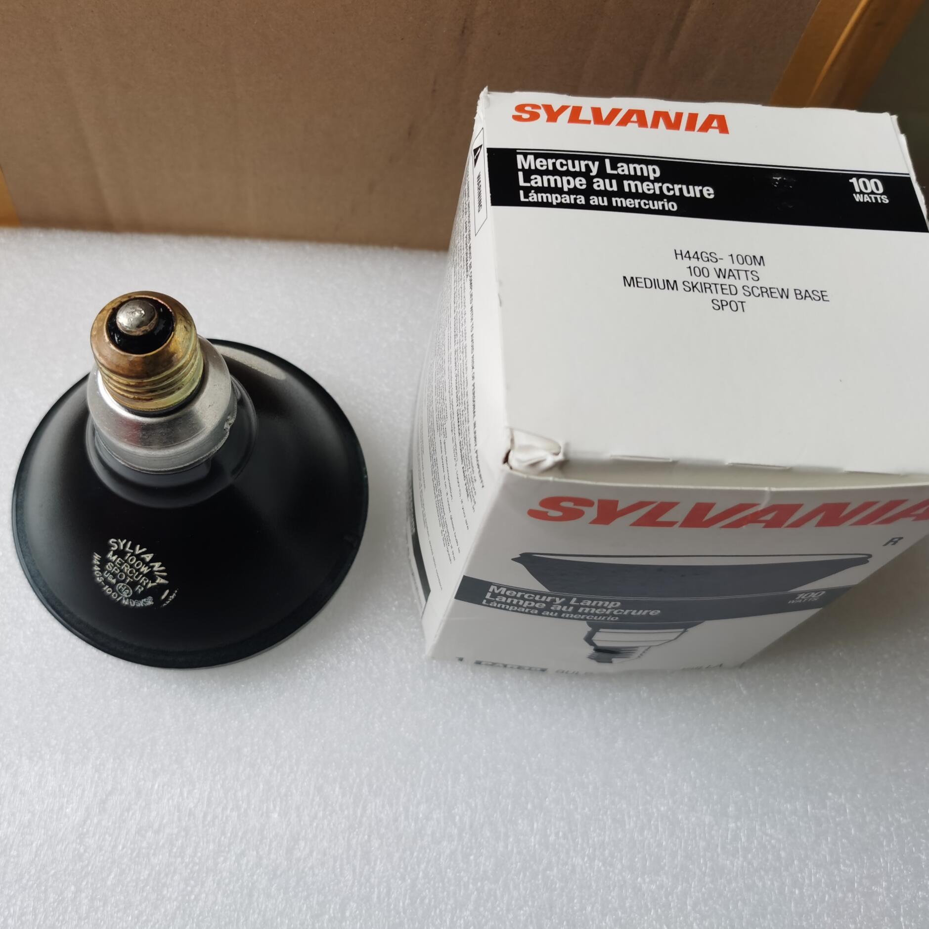 美国喜万年SYLVANIA H44GS-100M紫外线无损检测探伤黑光灯泡