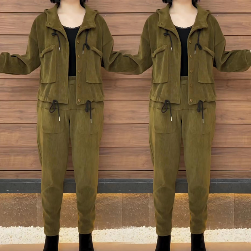 加绒加厚套装女春秋新款中老年妈妈装雪尼尔哈伦裤宽松显瘦两件套,女装/女士精品,时尚套装,淘宝优惠券,粉丝福利购,淘宝优惠卷