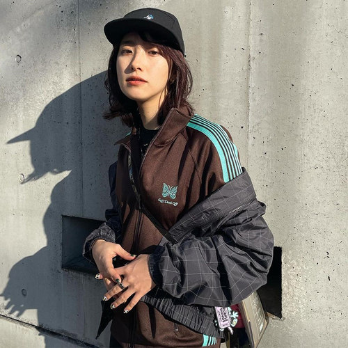 老夫子 needles 联名 Dont Cry限定 FOG休闲百搭夹克宽松男女外套