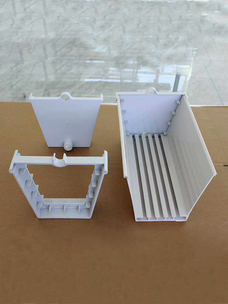 大棚无土栽培蔬菜基质槽 pvc多层立体草莓架 梯形草莓立体种植槽