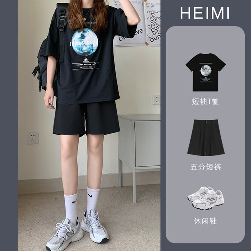 黑色短裤女夏黑色短裤女夏季