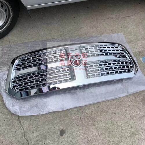 适用于道奇公羊皮卡RAM1500DS公羊皮卡中网总成  前脸中网格栅