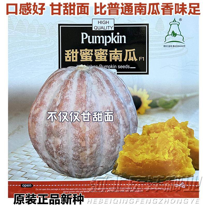 甜蜜蜜南瓜杂交种子超好吃甜面肉厚农家老品种春季播种冬储蔬菜籽