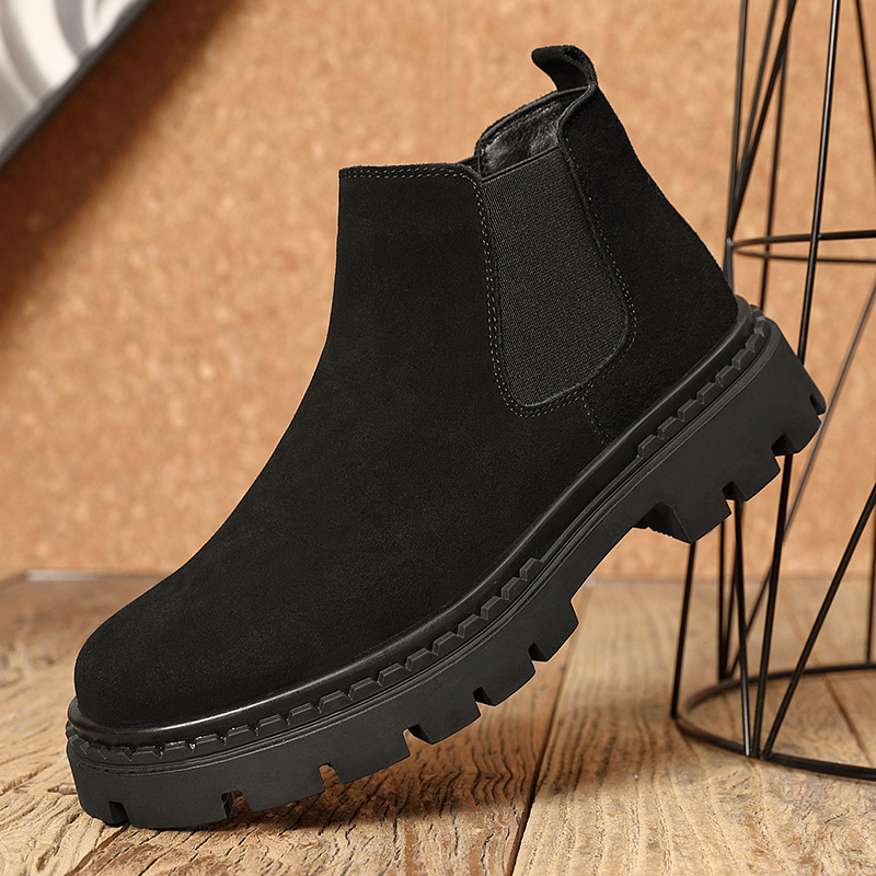 切尔西靴男士马丁靴秋冬季新款