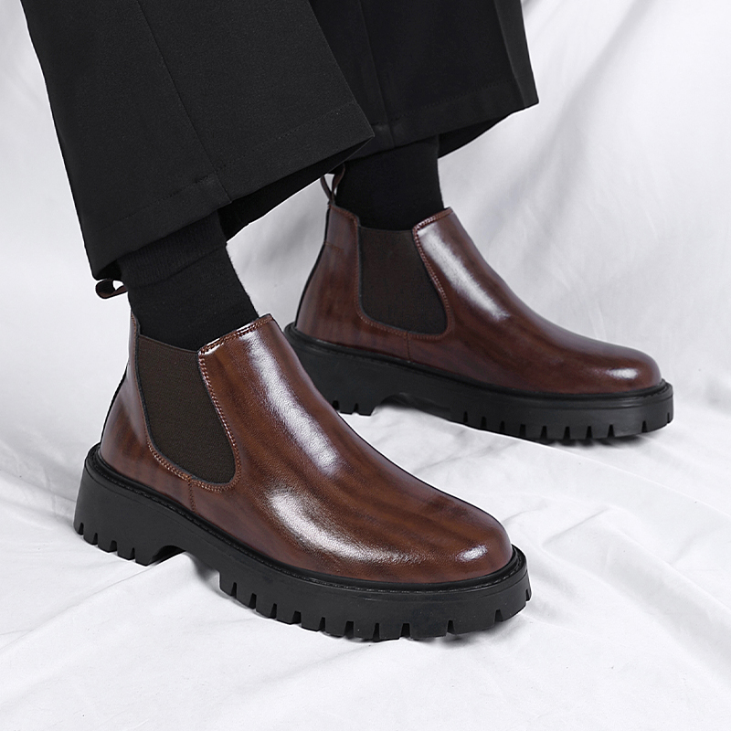 2025秋季英伦风中帮切尔西靴