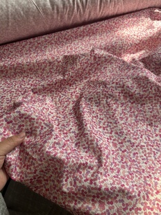 一米 彩色小樱桃 缎子布料 面料（宽1.45米左右）