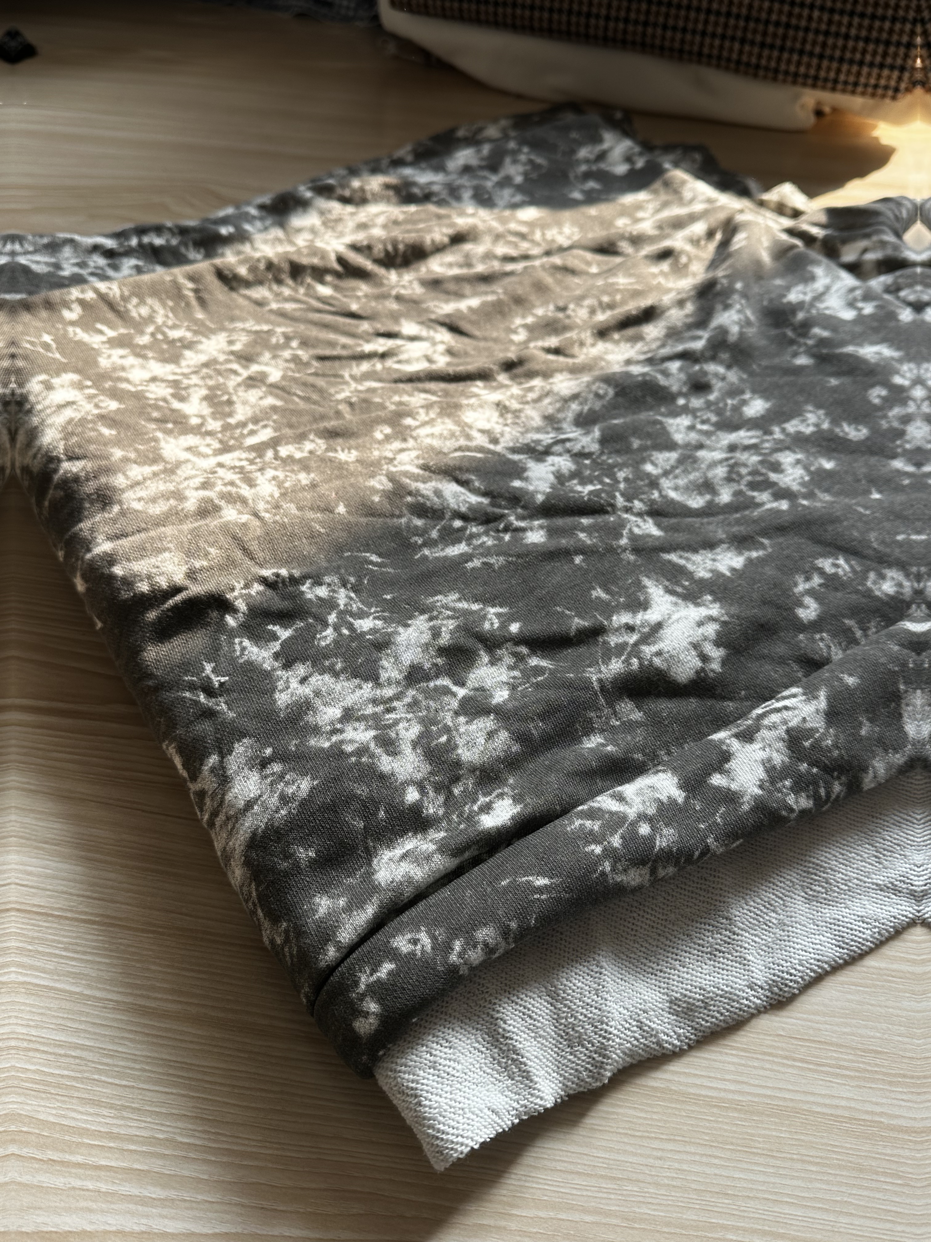 2米 扎染风格 纯棉 毛圈布料 面料（宽1.75米左右）