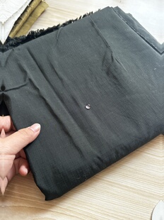 宽1.45米左右 深绿色 楼下面料 羽绒服布料 大暗格