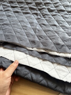 宽1.45米左右 面料 灰色夹棉里子布料 2米