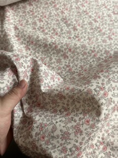 一米 格林花语款 40支 纯棉布料 7261面料(宽1.45米左右)