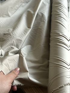 宽1.45米左右 3米 5393面料 羽绒服布料 淡雅绿色