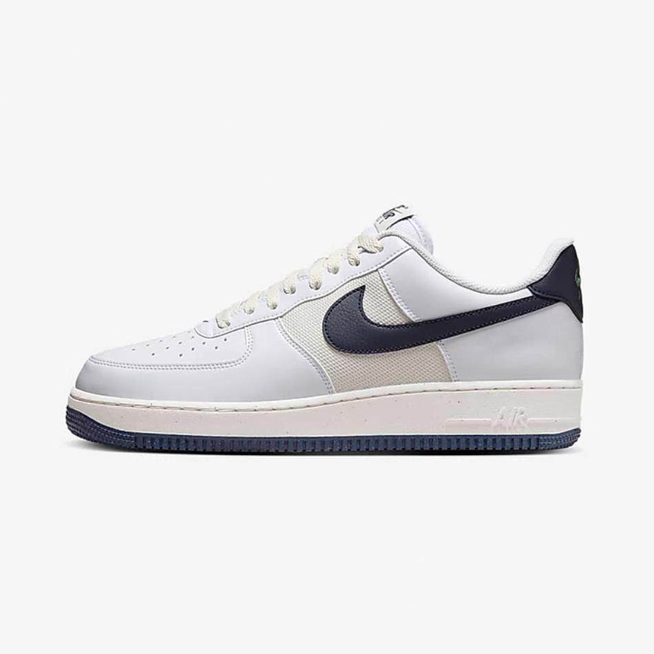 Nike耐克男鞋Air Force 1空军一号AF1白蓝低帮休闲板鞋HF4298-100
