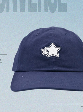 匡威Converse遮阳男女五角星卡通棒球帽运动休闲帽子10028758-A02
