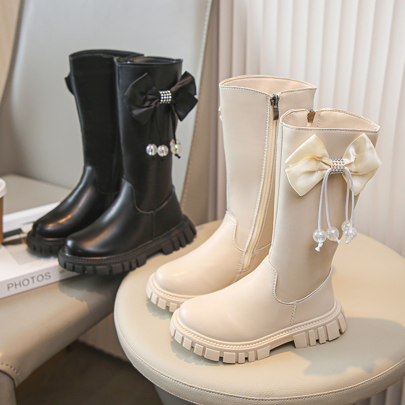 女童靴子2025秋冬新款加绒高筒靴时尚洋气儿童长筒靴女孩保暖棉靴,童鞋/婴儿鞋/亲子鞋,棉靴,淘宝优惠券,粉丝福利购,淘宝优惠卷